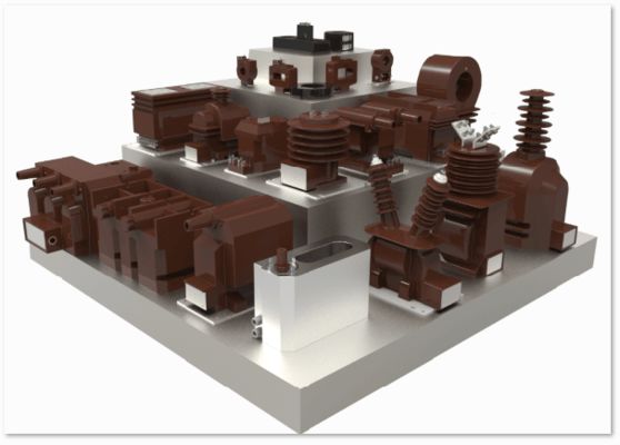 50/60HZ নামমাত্র ফ্রিকোয়েন্সি নিম্ন ভোল্টেজ বর্তমান ট্রান্সফরমার 1A নামমাত্র সেকেন্ডারি বর্তমান সঙ্গে